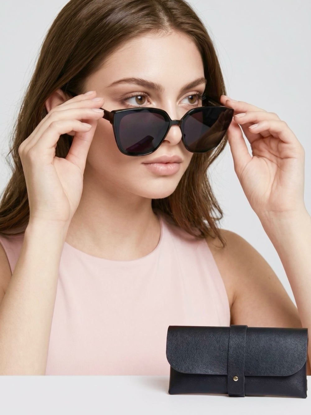 Classic Black Cat-Eye Sunglasses - Women Accessories
